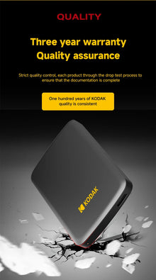 KODAK P150 Portable External Hard Drive 2.5" 500GB 1TB USB 3.0 for PS5 Xbox PC Mac MacBook With Free Hard Drive Bag