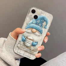 Christmas Winter Snow Gnome Phone Case For iPhone 18 17 16 15 11 12 14 13 Pro Max Mini X XS XR 7 8 Plus 17E Soft Cover Fundas