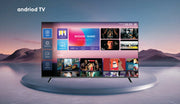 Smart TV LED 4K UHD sin marco con WiFi y Bluetooth, disponible en tamaños de 32 pulgadas o más para hoteles