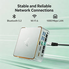 ACEMAGIC Mini PC Intel Core I7-14650HX 16C/24T up to 5.2GHz Windows 11 Pro 32GB DDR4 1TB NVMe SSD Triple 4K Display WiFi 6E BT5.