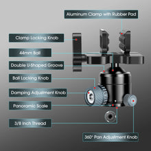 Manbily WZ-324 Carbon Fiber Tripod & 44mm Diameter Saddle Ball Head BH-U3,32mm Tube Hunting Set (* The Clamp Can't Be Removed)
