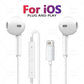Original Headphones For Apple iPhone 17 16 15 Pro Max 14 13 12 11 USB-C Lightning 3.5mm Wired Earphone X 6 7 8 Phone Accessories