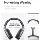 Picun F8 Pro ANC Wireless Headphones Head Tracking 3D Spatial Audio -52dB ANC HIFI Bluetooth Headset ENC HD Mic Low-Latency APP