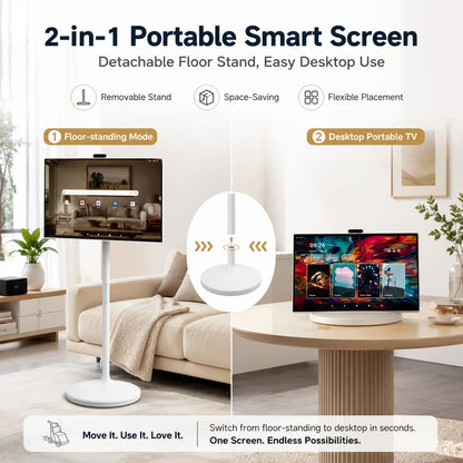 32 Inch Portable Smart TV Wireless Interactive Touch Monitor Television Smart LCD with Touch Screen Technology