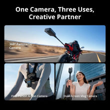 Open Box-DJI Osmo 360 Camera Standard Combo 1-Inch 360° Imaging Native 8K Video 105GB Storage 120MP Photo 100-Min 8K Recording 360 Action Camera