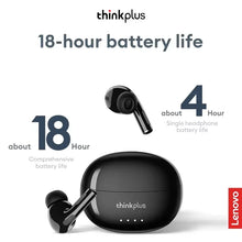 Nuevos auriculares inalámbricos Lenovo LP5 PRO Bluetooth 5.4, audífonos TWS con sonido HiFi para juegos, auriculares deportivos LP5Pro con control táctil y batería de larga duración