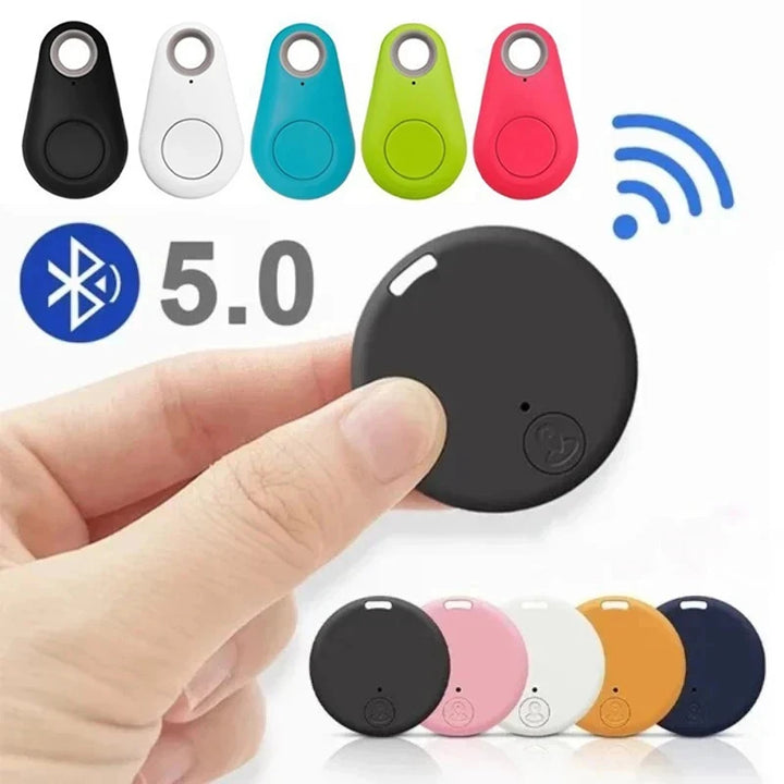 Mini GPS Locator AntiLost Alarm Wallet Keychain Smart Tag Bluetooth Compatible Tracer for Dog Pet Child Tracker Key Finder