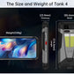 8849 Tank 4 Unihertz Rugged Smartphone With Projector 720P 100 Lumen 6.78'' AMOLED 512G 11600mAh Android14 Dimensity 7300 120Hz