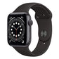 100% Original Apple Watch Series 6 40mm 44mm GPS Apple Watch S6 Aluminum Case with Sport Band iOS SmartWatch
