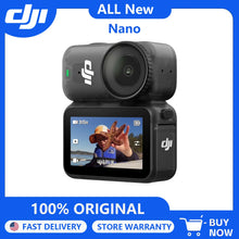 DJI Osmo Nano Standard Combo (128GB) - ALL New Small 4K/60fps Vlogging Camera with a 1/1.3″ Sensor, 143° Wide FOV Video, 200-Min Recording, Swift Content Transfer, Magnetic POV Cam 4K for Sports, Vlog