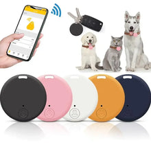 Mini GPS Locator AntiLost Alarm Wallet Keychain Smart Tag Bluetooth Compatible Tracer for Dog Pet Child Tracker Key Finder