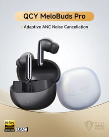 QCY MeloBuds Pro ANC Wireless Bluetooth Earphones 46dB Hybrid ANC Hi-Res LDAC Bluetooth 5.3 Earbuds 6 Mic 34H Playtime