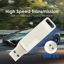 Type C 32GB 64GB 128GB 223B Ultra Dual USB 3.0 Flash Drive Memory Stick Thumb Drive U Disk