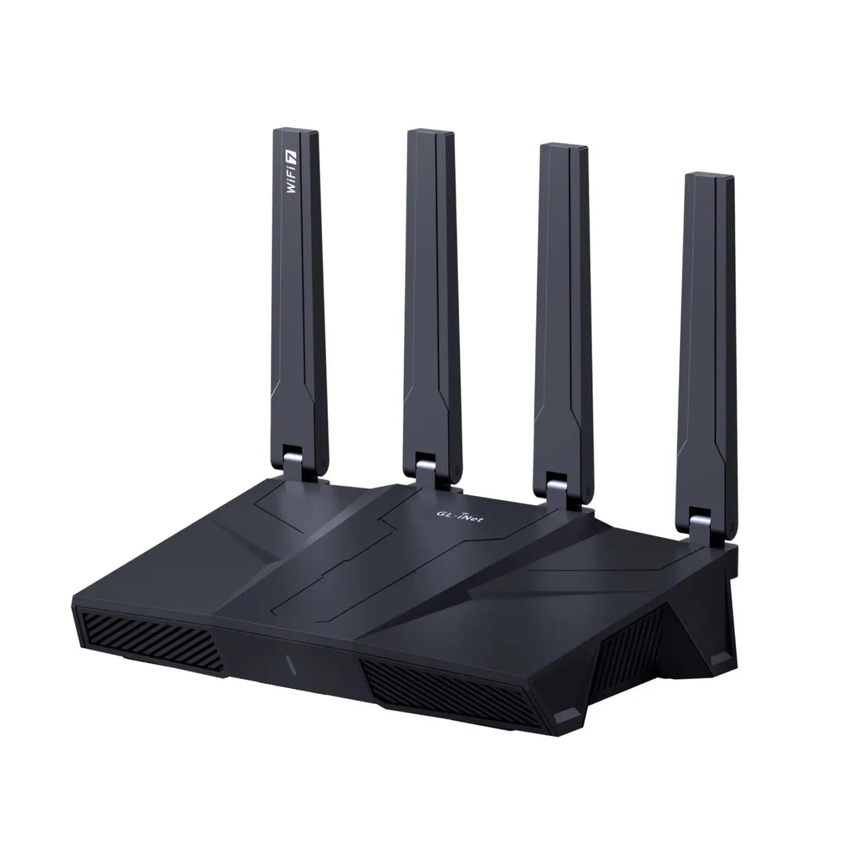GL.iNet GL-BE9300 Flint 3 Tri-Band Wi-Fi 7 Router for Wireless Internet 5 x 2.5G VPN Router High Speed Gaming Long Range 6GHz Home Wirelss Router, 9 Gbps Wireless Speed for Smooth 8K Streaming, Low-latency Gaming Video Calls