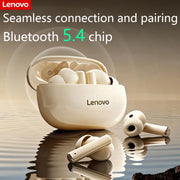 Auriculares inalámbricos Bluetooth Lenovo TA210, micrófono integrado, puerto de carga, cancelación de ruido, cómodos auriculares circumaurales, nuevo