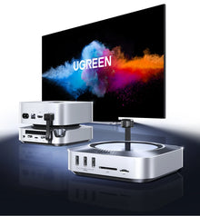 UGREEN 40Gbps Mac Mini Docking Station M6/M5 Pro/M4 Pro/M4 M.2 NVMe SSD Case 8K30Hz HDMI 10Gbps Data Ports SD&TF Built-in Fan