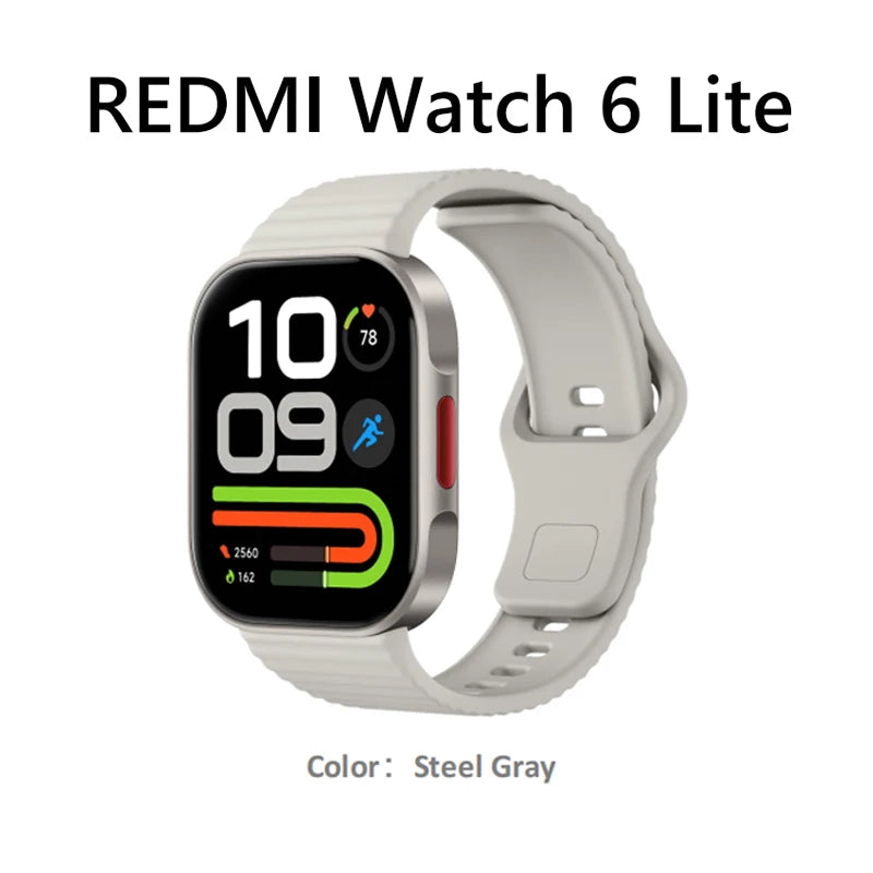 Global Version Redmi Watch 6 Lite Smartwatch 1.96'' AMOLED Display BT Calling All-day Health Monitoring 470mAh Sport Watch