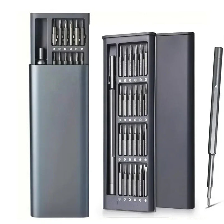 2026 new 25 in 1 Mini Screwdriver Set, Flat Head and Cross Shaped Small Screwdrivers, Suitable for Electronic Products