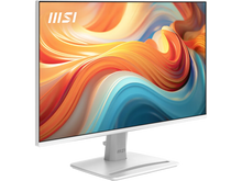 MSI 24" Full HD 144Hz IPS with Adaptive-Sync 1ms HDR Ready Built-in Speakers white computer monitor for both work and gaming MP243W E14