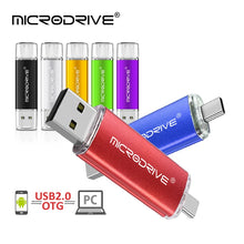 Type-C USB Flash Drive 128MB 4GB 8GB 16GB 32GB 64GB 128GB Pendrive High Speed OTG Dual-Purpose Disk for Mobile Desktop Laptop PC
