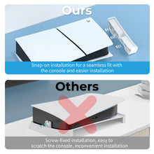Horizontal Stand Compatible with PS5 Pro/PS5 Slim Console, Base Stand Accessories for PlayStation 5 Slim/Pro Disc & Digital Edition(Not for PlayStation 5 2020)
