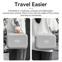 XFJI Travel Organizer Bag for DJI NEO 2 Drone Accessories Hard Shell PU Leather Case Fits RC-N3 Remote Protective Shoulder Pouch