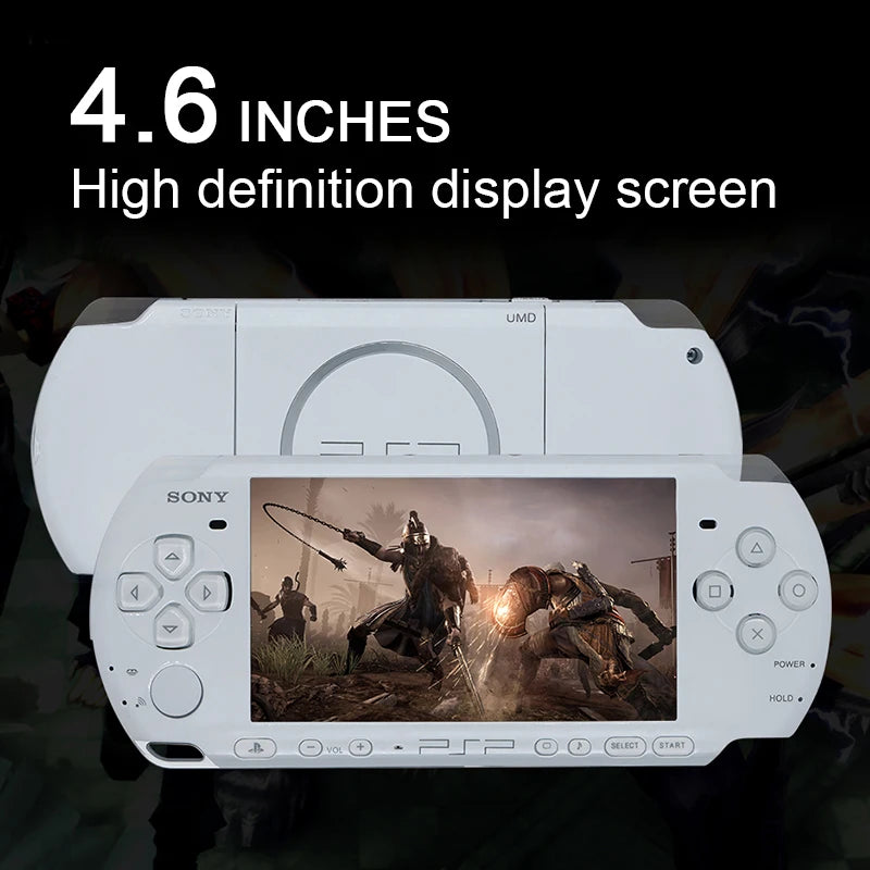 Sony PSP 3000 Original PlayStation Portable (PSP-3006) Handheld Arcade Game Console Holiday Christmas Gifts (+Free Games)