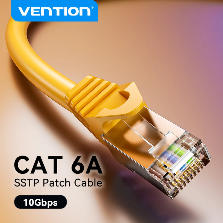 Vention Ethernet Cable CAT6A 10Gbps RJ 45 Network Cable Lan RJ45 Patch Cord for PS4 Laptop PC PS 4 Router CAT 6A Cable Ethernet