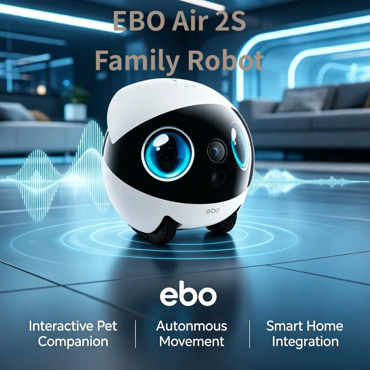 Enabot EBO Air EBO SE Intelligent Robot Wireless Camera Robot Remote Monitoring Pet Companion Robot Real Time Control Home