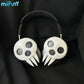 Mifuny Airpods Max Case Cover custom Soul Eater Death Skull Design Earphones Decoration Suitable for Airpods Max Earphone