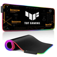 LED Lighting RGB Mouse Pad E-sports Game Keyboard Pad Table Mats Tuf-Gaming Laptop Accessories Mousepad Gamer Deskmat Anime Pc
