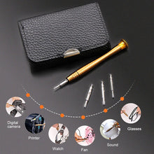 25 in 1 Precision Screwdriver Set Multifunctional Torx Screwdriver Bits Repair Tool Kit for Cell Phone Tablet PC Laptop Watch Eyeglass Electronic Device Camera Game Console DIY Fixing Hardware Hand Tools