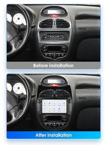 Hizpo 7" Car Intelligent Systems Radio For Peugeot 206 206CC 206SW 2000 - 2008 Android all-in-one Wireless CarPlay Android Auto