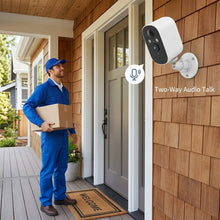XVIM Outdoor Wireless WIFI Camera 1080P Wireless Home Security Solar Battery Powered Camera Floodlight Night Vision Local Alarm