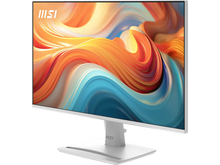 MSI 24" Full HD 144Hz IPS with Adaptive-Sync 1ms HDR Ready Built-in Speakers white computer monitor for both work and gaming MP243W E14