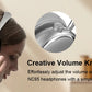 Kyckd Bluetooth Hybrid Active Noise Cancelling Headphones, Built-in Mic, 65H Playtime, App Control, Hi-Res Audio for Airpod Max
