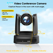 SMTAV 1080P 4K SDI PTZ Camera 10X 20X Zoom HDMI IP Live Streaming Camera Support POE Conference Camera for Church Meeting