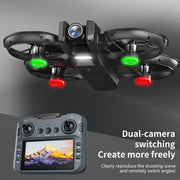 Dron Lenovo YL05 con doble cámara HD 8K, evasión inteligente de obstáculos, control remoto con pantalla, motor sin escobillas y GPS