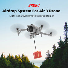 BRDRC Airdrop System for DJI Air 3/Air 3S Quick Release Thrower for Fishing Marriage Gifts Drone Rescue Accessories