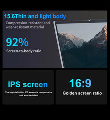 New Intel i9-10980HK/9900U Laptop Computer PC  Windows 11 Backlit Keyboad Notebook 16GB RAM 1TB SSD 15.6" Office Study Computers