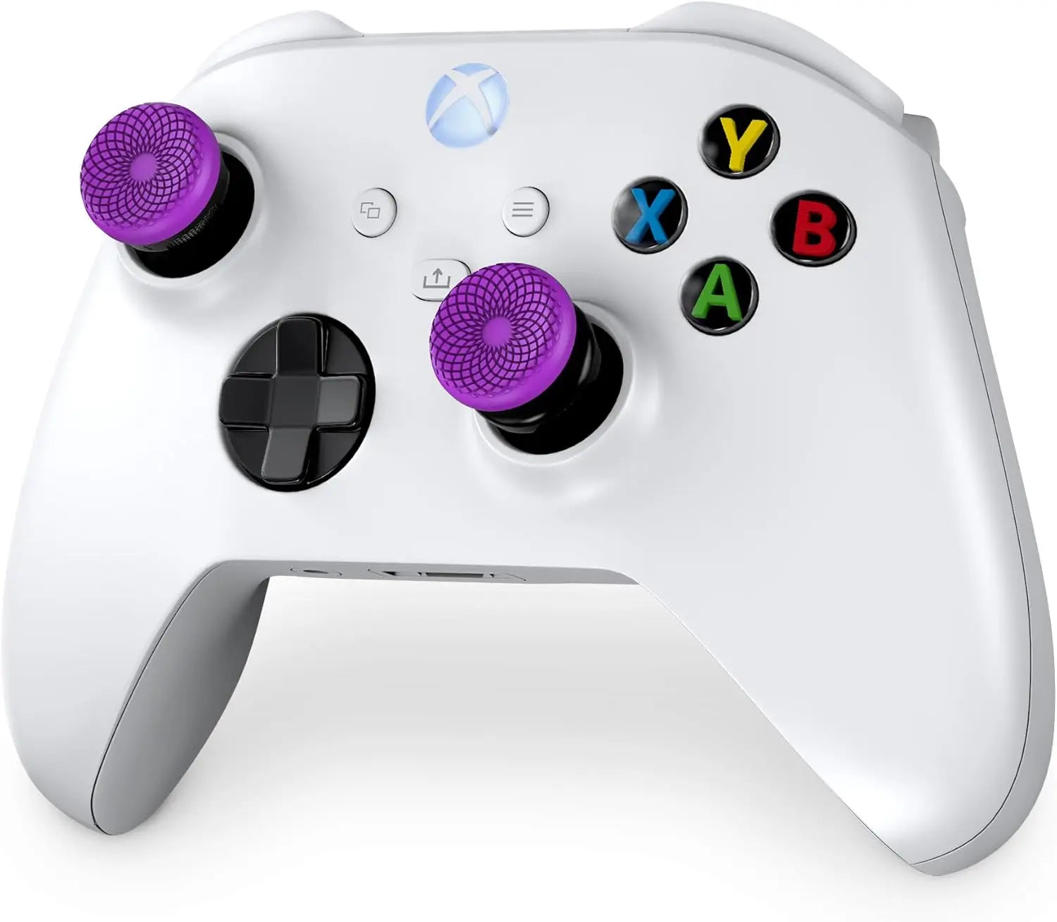 2Pcs Hand Grip Extenders Caps for Xbox Series Game Controller Gamepad Thumb Stick Grips High/Low Rise Covers For Xbox one/One S