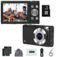 4K Digital Camera Autofocus Vlogging Camera HD 48MP with 2.8" Large Screen Camcorder Camera for Photography for Kid Adult