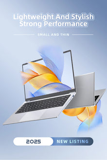 Computadora portátil ultradelgada de 14.1" con Windows 11 Pro, Intel Atom A3950, 12 GB de RAM, SSD de 1 TB/2 TB, notebook Full HD 1080p para oficina y estudio