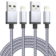 Cable de carga rápida USB para iPhone 14 13 12 11 Xs Max Xr X 8 7 6 Plus iPad, cable de datos original para teléfono móvil de 1m 2m 3m