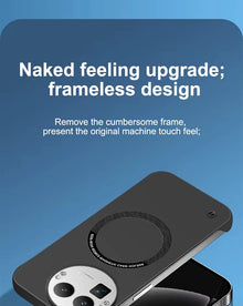 Ultra Slim Case For OPPO Realme GT8 Pro 5G Luxury Thin Borderless Magnetic PC Matte Phone Cover Fundas