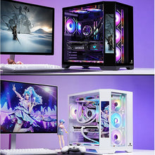 WJCOOLMAN Dreamer PLUS 9.16-inch HD Screen PC Gaming Case Sea View Room 360 Water Cooler Computer Case Gabinetes Gamer