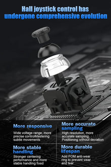 Wireless Gamepad Gyro Sensor Hall Joystick and Effect Trigger Built-in Speaker for PS5 ps4 Wired Controller Gamer Wireless Game