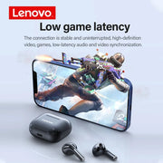 Auriculares inalámbricos Lenovo LP40 originales TWS con Bluetooth, control táctil, deportivos, estéreo para teléfono Android