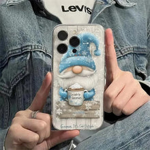 Christmas Winter Snow Gnome Phone Case For iPhone 18 17 16 15 11 12 14 13 Pro Max Mini X XS XR 7 8 Plus 17E Soft Cover Fundas