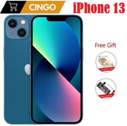 iPhone 13 128GB/256GB ROM desbloqueado, chip A15, smartphone iOS 5G, Face ID, pantalla OLED de 6.1", teléfono móvil iPhone 13 original